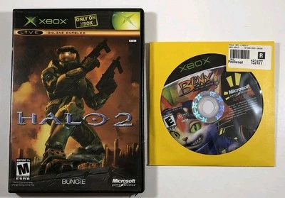 TWO GAME BUNDLE - HALO 2 & BLINX THE TIME SWEEPER (Microsoft Xbox) Ships Today! - Image 1 of 4