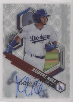 2018 Bowman High Tek Prospects Auto Keibert Ruiz #PHT-KR Auto - Image 1 of 2
