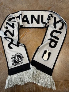 NHL Fanatics Colorado Avalanche 2022 Stanley Cup Champions Scarf 7” X65” Fringe - Picture 1 of 5