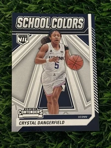 Crystal Dangerfield 2025 2024-25 Panini UCONN NIL School Colors #8 - Picture 1 of 2