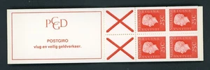 Nederland boekje 9 e F postfris met telblok - Imagen 1 de 2