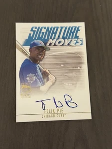 2003 Topps Traded & Rookies Signature Moves #SMA-FP FELIX PIE Signed Auto RC - Picture 1 of 2