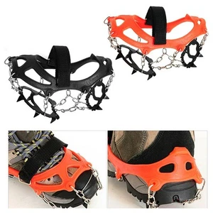 Mountaineering Crampons with 12 Spikes Perfect for Hiking Boots Traction - Zdjęcie 1 z 14