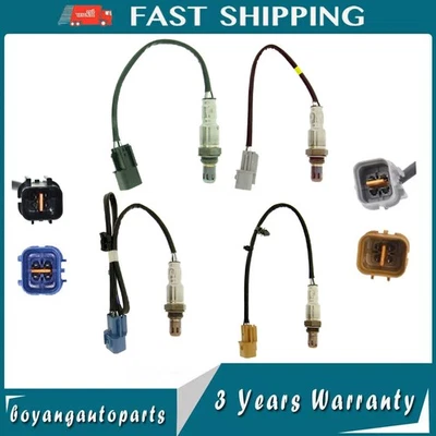 Set 4pcs Oxygen Sensor Upstream+Downstream for 2014-2018 Kia Sedona 3.3L 3.5L V6 - Image 1 of 4