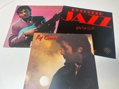 RY COODER Lot of 3 LPs: Jazz 1978 - Bop Till You Drop 1979 - The Slide Area 1982 - Image 1 of 4