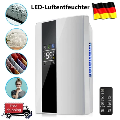 Elektrischer Luftentfeuchter Dehumidifier Raumentfeuchter Entfeuchter Bautrockne - Bild 1 von 4