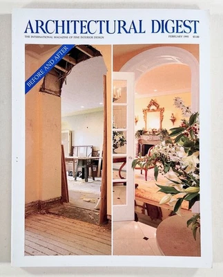 1995 Feb ARCHITECTURAL DIGEST Quick-change in New York SAN FRANCISCO INTERIORS - Image 1 of 4