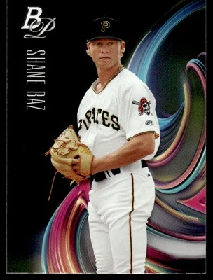 2018 Bowman Platinum #TOP-85 Shane Baz Top Prospects   Pittsburgh Pirates - Image 1 of 2