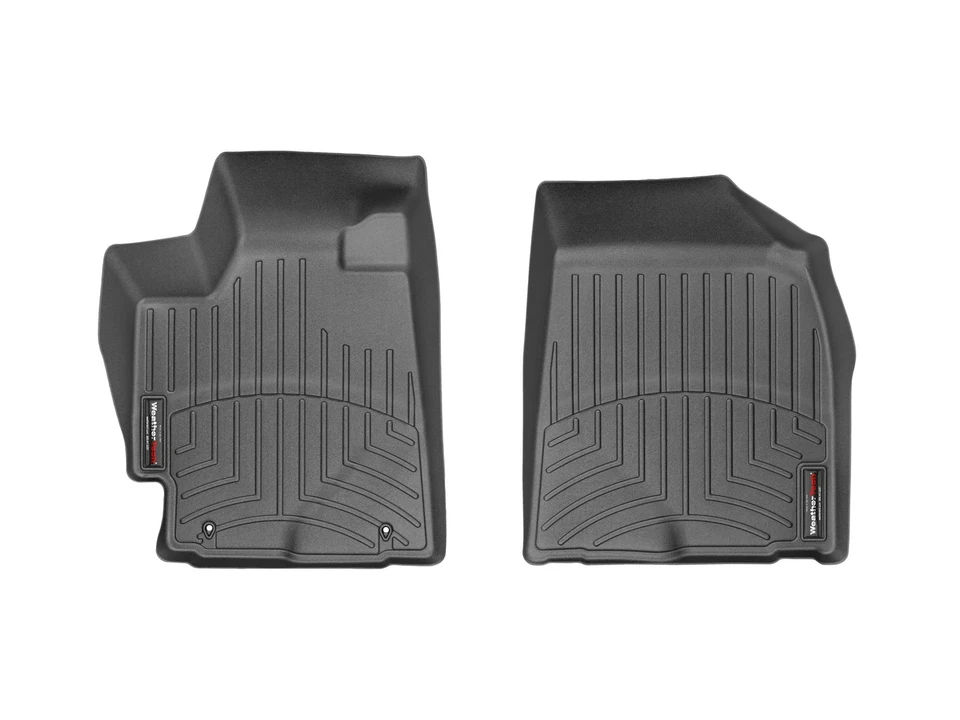 WeatherTech FloorLiner for 2008-2013 Toyota Highlander - 1st Row, Black - Image 1 of 4