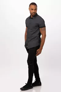 Chef Works Mens Charleston Shirt (SHC07) - Picture 1 of 4