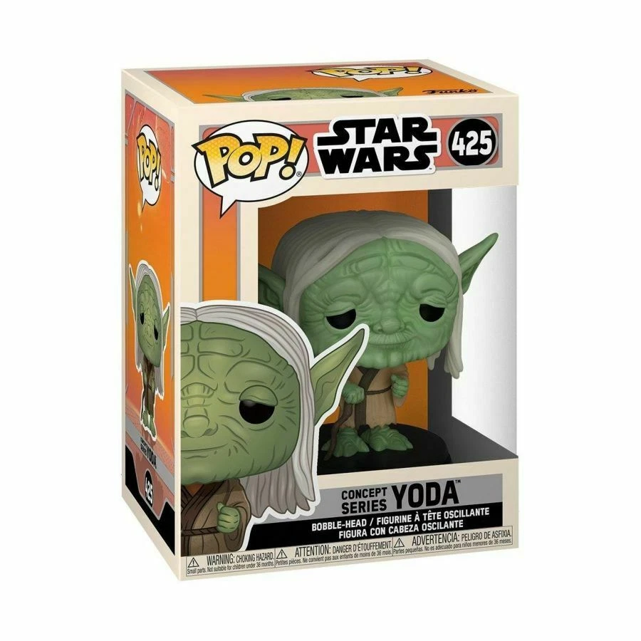 Star Wars - Yoda Concept Pop! Vinyl-FUN50112-FUNKO - Image 1 of 1