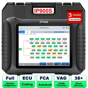 XTOOL IP900S Topology Map Auto OBD2 Diagnostic Tool Bi-directional Scanner FCA - Picture 1 of 14