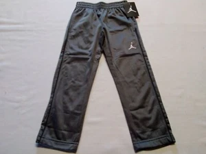 Nike Air Jordan Jumpman Track Pants Boys Sz-4(XS) Gray White Jumpman NWT$43 - Picture 1 of 6