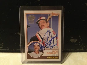 2005 Topps All-Time Fan Favorites - Autogramme #FFA-RD Rick Dempsey (AU) - Bild 1 von 2