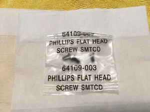 1 Pack Kwikset Replacement 3 Tiny Screws 64109-003 Venetian Bronze Color See Pic - Picture 1 of 7