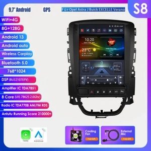 ★8G+128G★ Android 13 Autoradio Für Opel Astra J Buick EXCELLE Verano GPS CarPlay - Bild 1 von 24