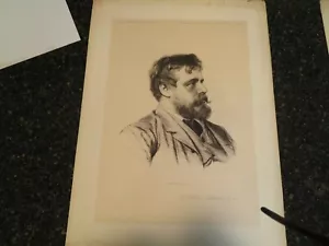 P RAJON PORTRAIT L ALMA-TADERNA R A Original Engraving Print - Picture 1 of 8