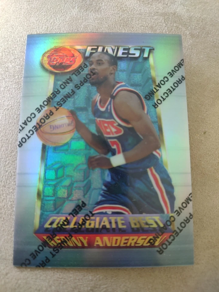 1995-96 Refractor Kenny Anderson New Jersey Nets #201 - Image 1 of 1