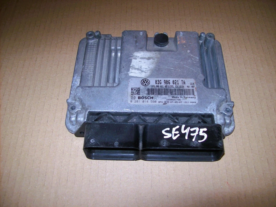 Centralina motore VW Eos 2.0 TDI BMM 03G906021TA EDC16U34 0281014590 05-2007 - Immagine 1 di 1