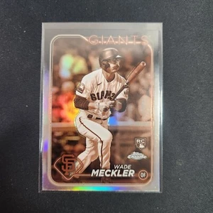 Wade Meckler 2024 Topps Chrome Sepia Refractor Giants Rookie RC #22 L33 - Picture 1 of 2