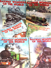 Railway Wonders of the World 50 COVERS ONLY 1935-36  Part 1-50 -  Train Photos!