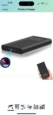 Jigayao 1080P 10,000mAh Portable Power Bank Hidden Spy Camera Night Vision • 56.41€