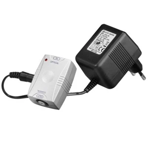 Audio Koaxial optical optisch Adapter Wandler Opto mit rotem Licht auf Cinch - Bild 1 von 1