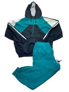Pro Spirit Nylon Trainingsanzug 3XL Windbreaker Jacke 2XL Hose Set Vintage 90er - Bild 1 von 15