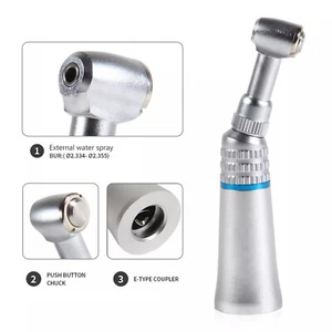 NSK Style Dental Slow Low Speed Handpiece Contra Angle Push Button E-Type - Picture 1 of 7