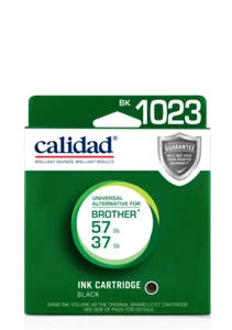 Calidad alternative for Brother LC37 & LC57 Black ink Cartridge BK1023 - Picture 1 of 1