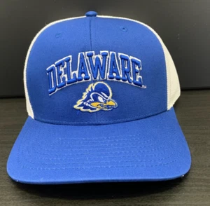 University Of Delaware Blue Hens Snapback Curved Mesh Hat/Cap, The Game - Picture 1 of 3