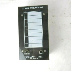 Devar 18-ZAP-10 Alarm Annunciator Panel NOS - Picture 1 of 3