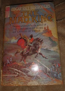 Vintage PB Buch Der verrückte König von Edgar Rice Burroughs Ace 51401 - Bild 1 von 5