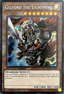 Gilford the Lightning (SBC2-ENC01) - Prismatic Secret Rare - 1st Edition - Picture 1 of 1