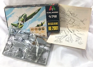 ITALAEREI 1970 ESCALA 1:72 A102 REGGIANE RE 2001 REGIA AERONAUTICA MODELO AVIÓN - Imagen 1 de 10