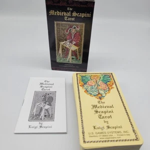 Tarot Cards The Medieval Scapini U S Games System - Picture 1 of 16