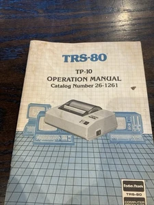 Manuel d'utilisation ordinateur TRS-80 vintage original - Photo 1/7