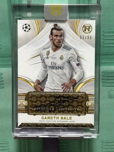 Gareth Bale 2024-25 TOPPS UEFA Club Competitions Reverence Gold Auto /99 - Picture 1 of 2