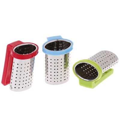 Reusable tea infuser stainless steel Tea Strainer Teapot tea bag InfuserJD^TM - Image 1 of 4