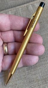 RARA matita vintage anni '80 Pentel Slim Q565 0,5 mm meccanica tono oro Giappone usata in ottime condizioni! - Foto 1 di 9