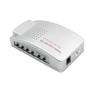 PC Zu TV Konverter Effektive VGA Zu TV-Monitor Box Für Hause Büro - Bild 1 von 6
