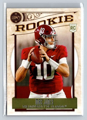 2021 Panini Chronicles Draft Picks #366 Mac Jones Excellent - Image 1 of 2