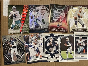 (9) DAK PRESCOTT 2023 FOOTBALL CARDS COWBOYS - Picture 1 of 1