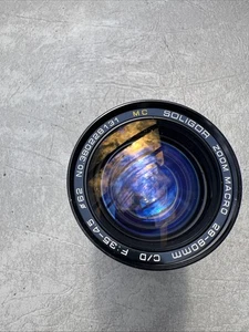 Soligor MC 28-80mm F3.5-F4.5 C/D Zoom Macro CANON mount lens CM1 - Picture 1 of 5
