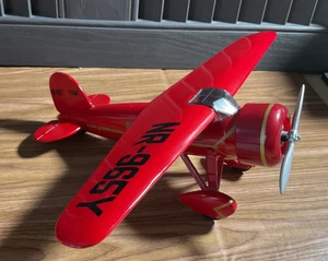 Eastwood Automobilia Lockheed Vega Amelia Earhart NR 956Y  Red Coin Bank - Picture 1 of 18