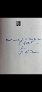 Richard Nixon SIGNED Inscript Autographed Book President Autograph In The Arena - Bild 1 von 4
