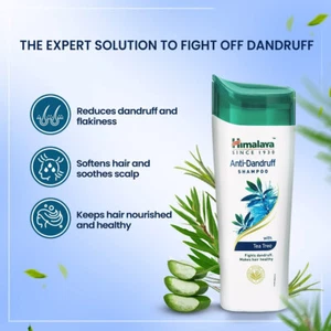 Himalaya Anti-Dandruff Shampoo Soothes the Scalp & Nourishes Hair -340ML-Free S - Picture 1 of 8