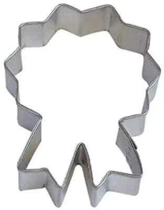 Medallion Prize Ribbon 3.5'' Cookie Cutter New! Blue Ribbon Metal 12 cts - Picture 1 of 4