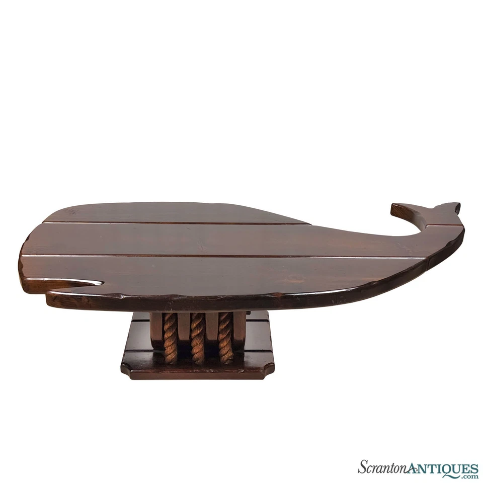 Винтажный фигурный журнальный столик English Heritage из соснового кита - Изображение 1 из 4