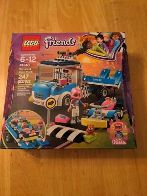 LEGO 41348 Friends Service & Care Truck Building Set Robot Racing Go Kart New - Image 1 of 2